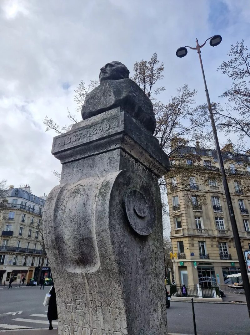 Bust Of Henry Becque