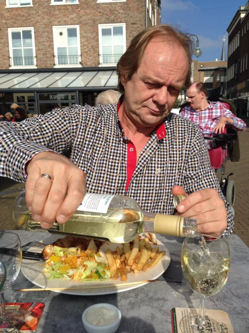 Kees eten en drinken