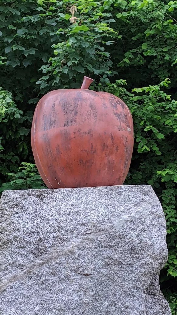 Apples Sculpture By Nina Saunders