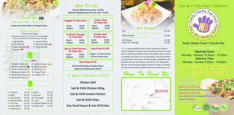 Hi 5 Asian Street Food & Noodle Bar