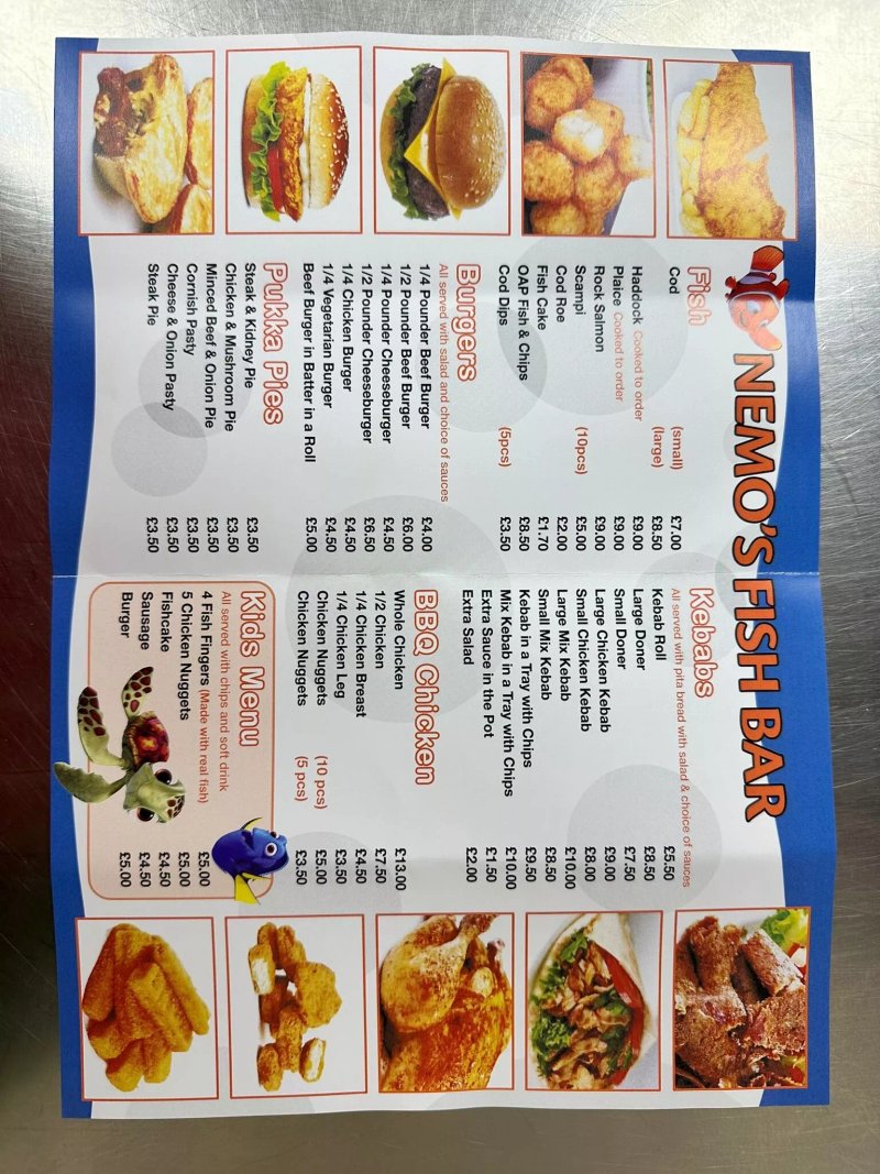 Nemo's Fish Bar - Wellingborough