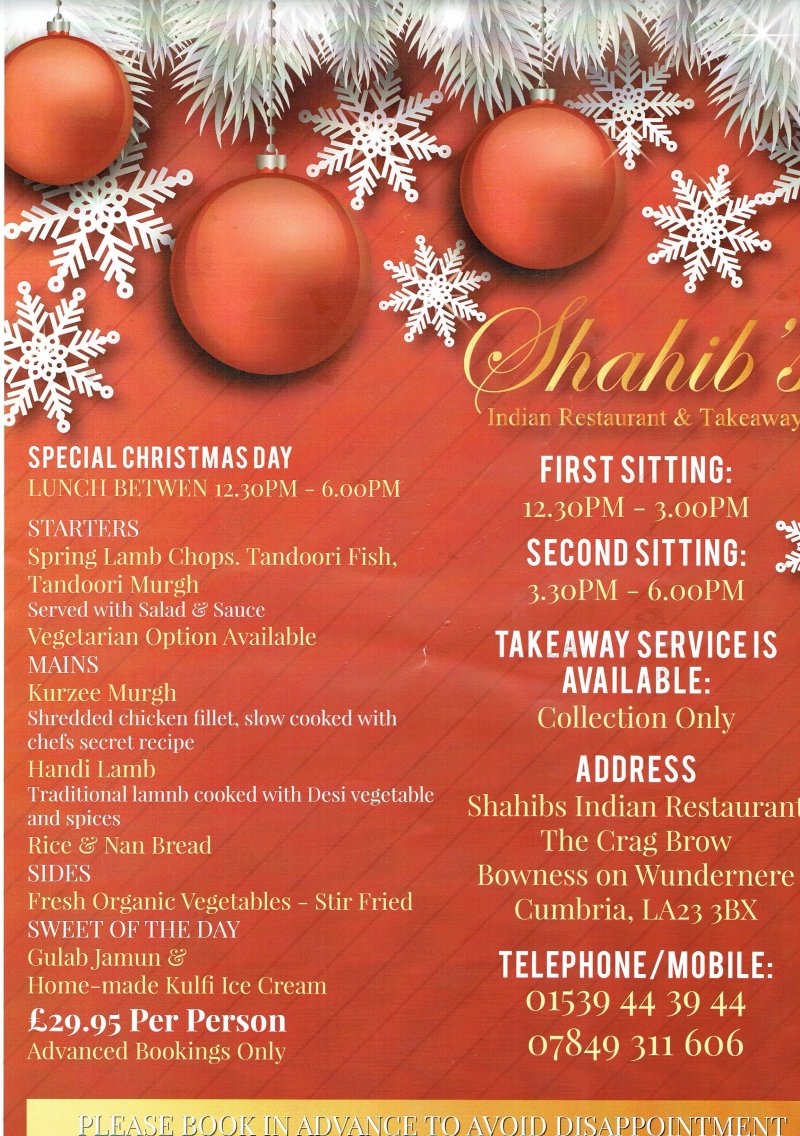 Shahib's Indian Restaurant & Takeaway