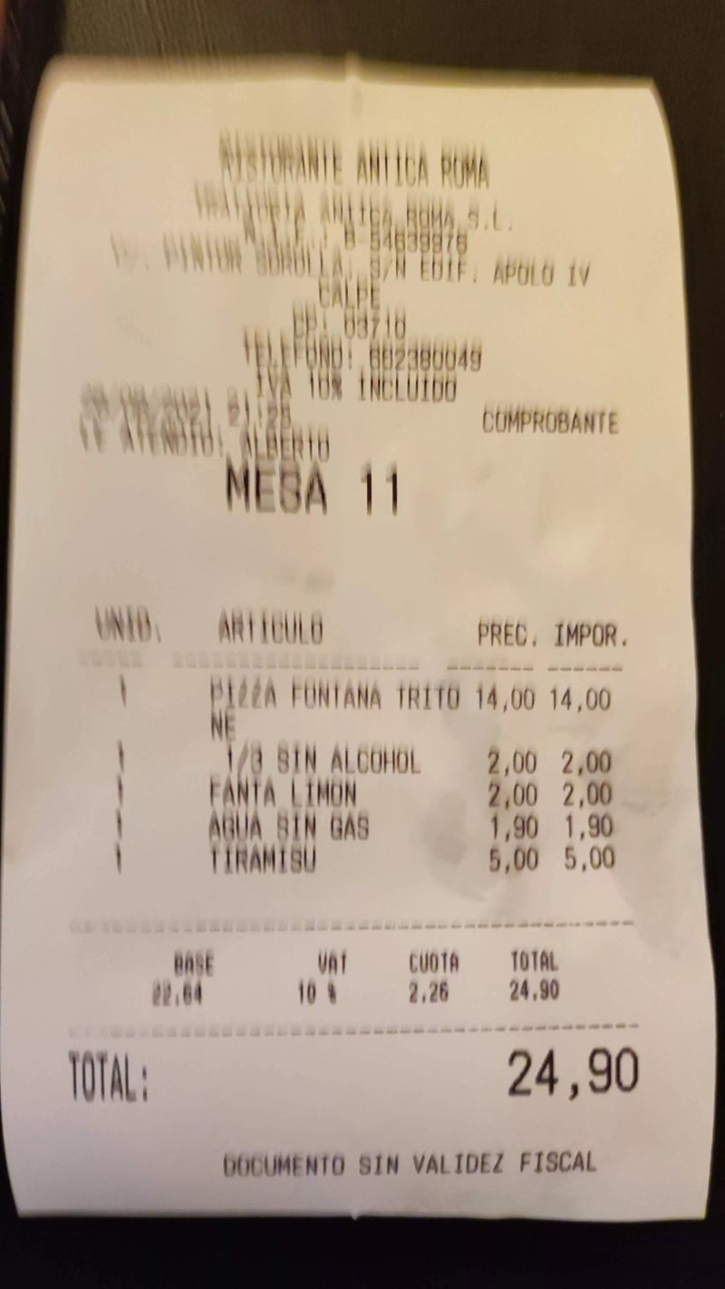 Restaurante Trattoria Antica Roma