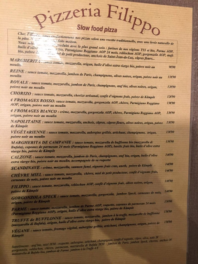 Pizzeria Filippo