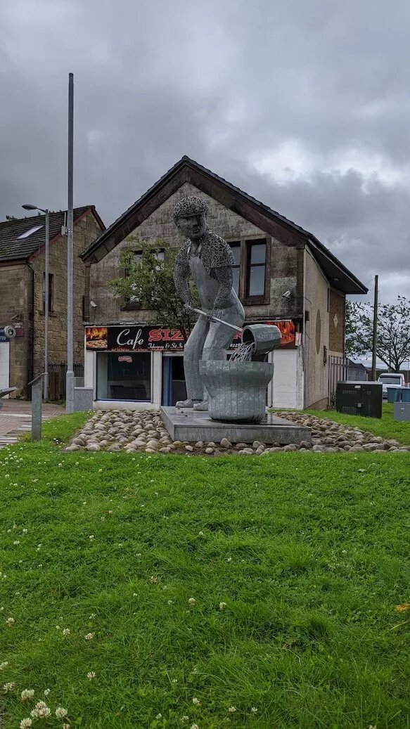 Shotts Metalworkers Statue