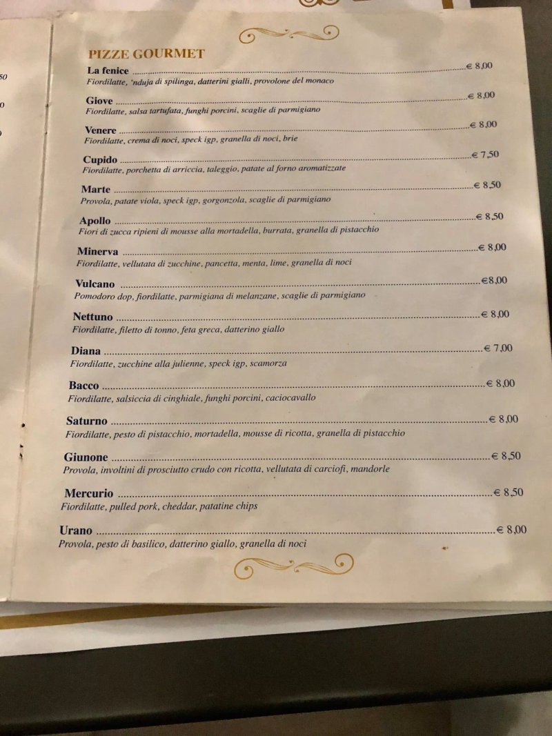 La Fenice ~ Pizza Food & Drink Experience