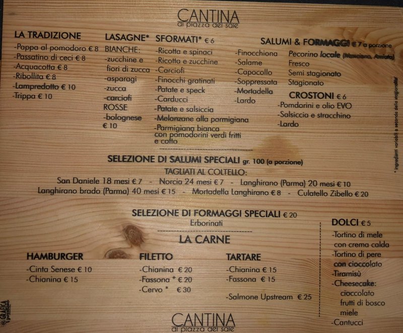 Cantina di Piazza Del Sale