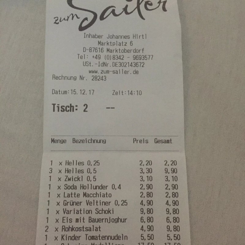 Zum Sailer