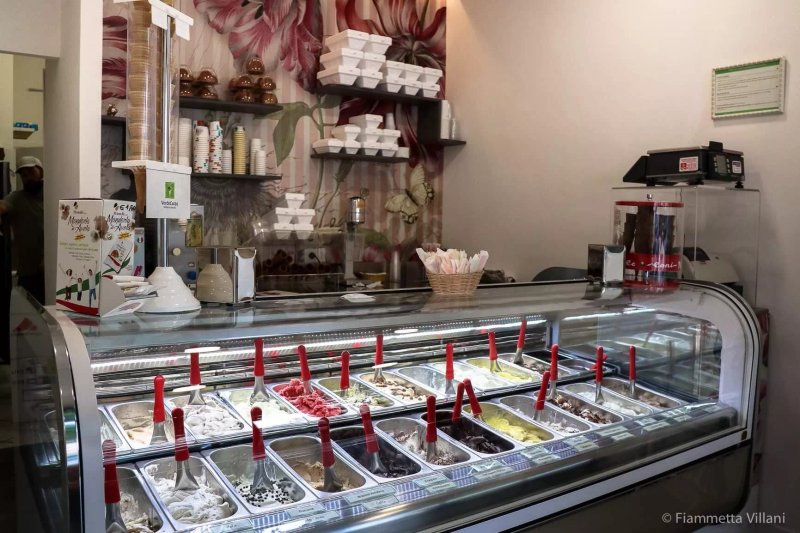 Gelateria Naturale Verde Cacao