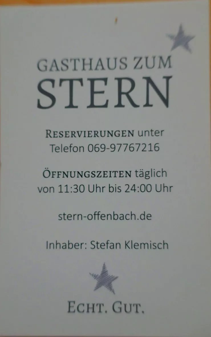 Gasthaus zum Stern
