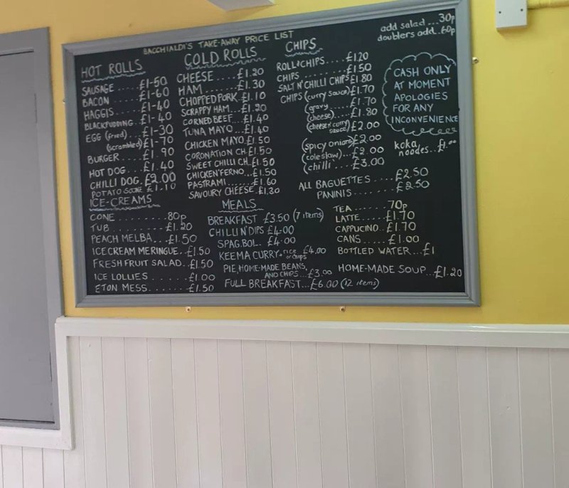 Bacchialdi's Airdrie
