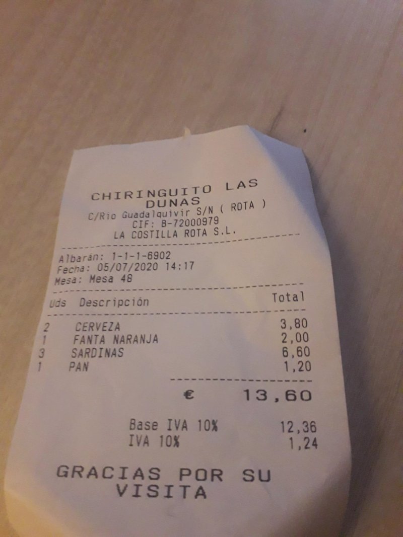 Restaurante Las Dunas Chiringuito Rota