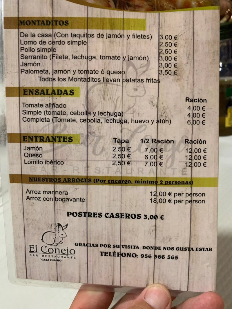 Bar Conejo