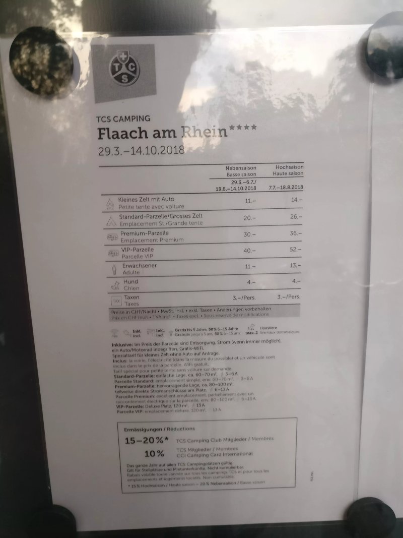 TCS Camping Flaach am Rhein