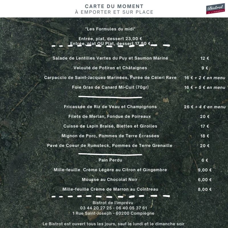 Bistrot de l'imprevu