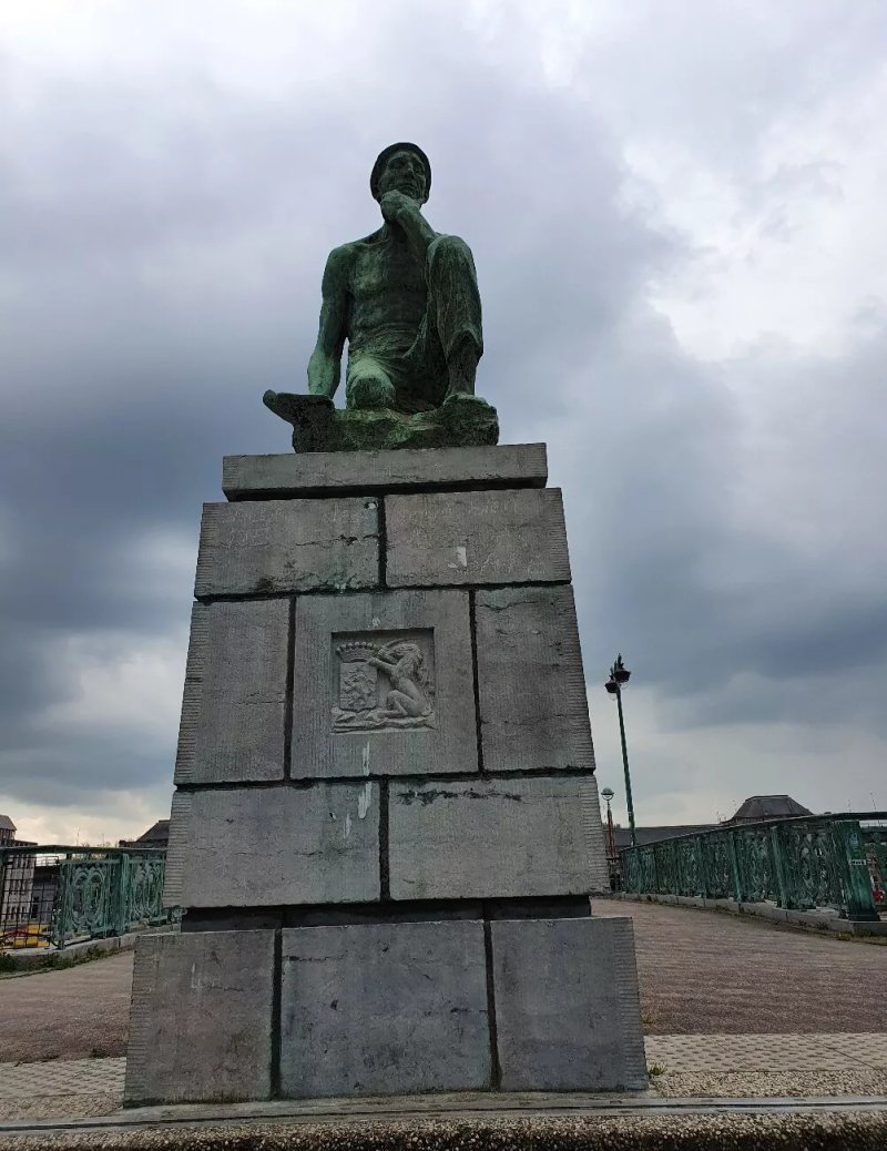 The Miner Statue