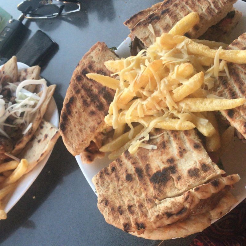Street Food On The Grill
