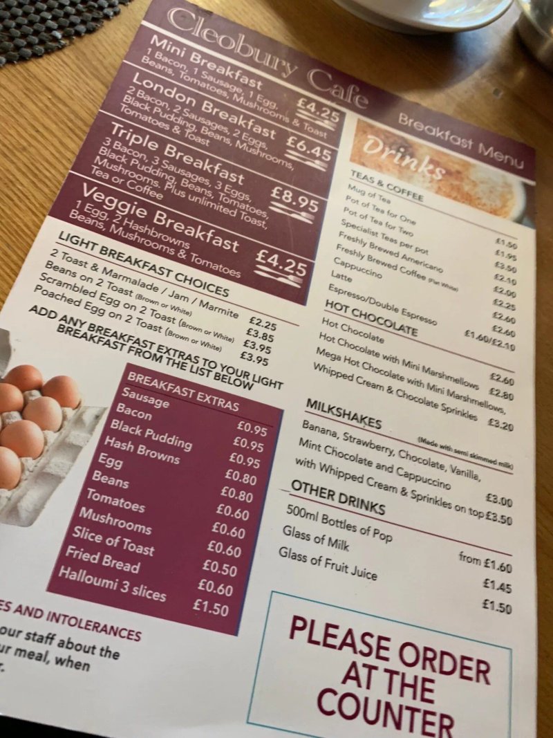 Cleobury Cafe