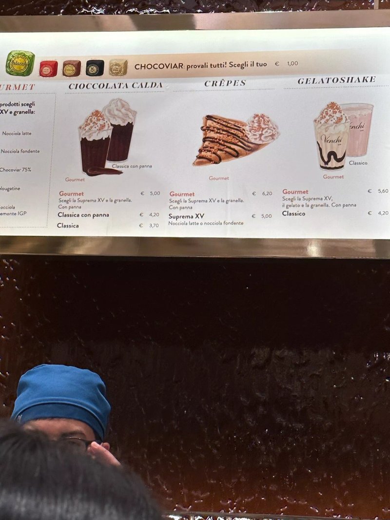 Venchi Cioccolato e Gelato, Roma Via della Croce, Piazza di Spagna