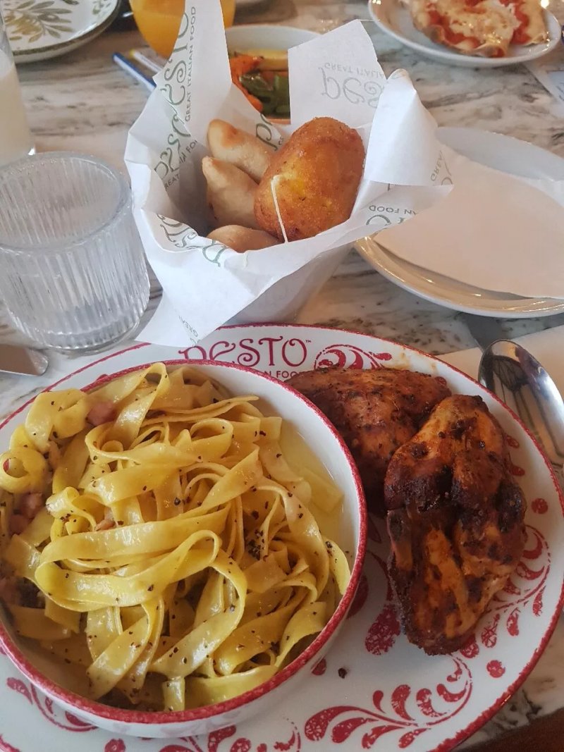Pesto At The White Swan