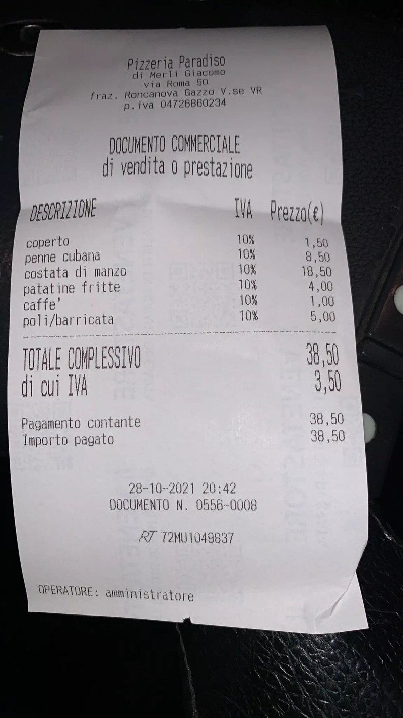 Pizzeria Paradiso