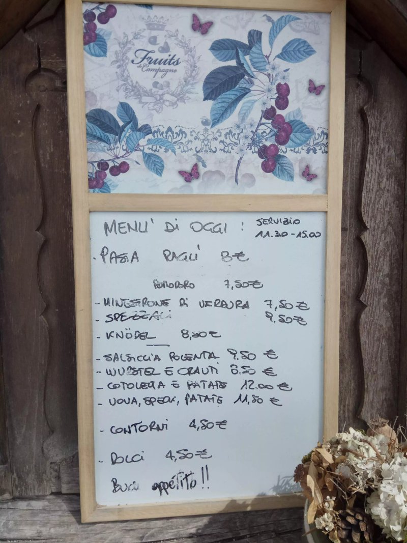 Rifugio Nuvolau Restaurant