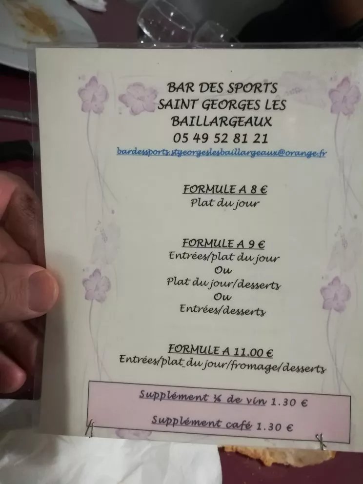 Le Bar des Sports