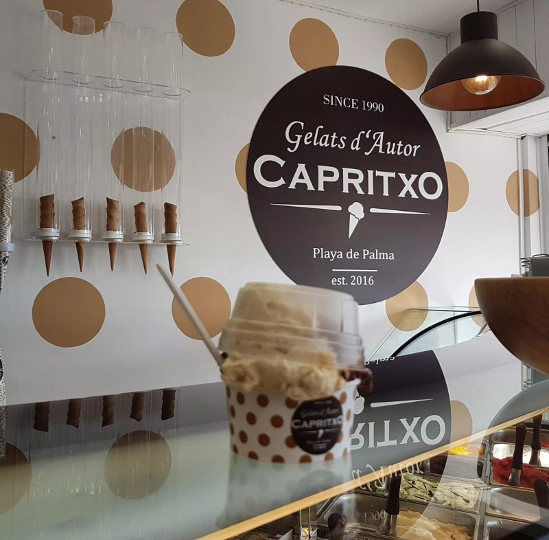 Gelats d'Autor Capritxo ice cream shop