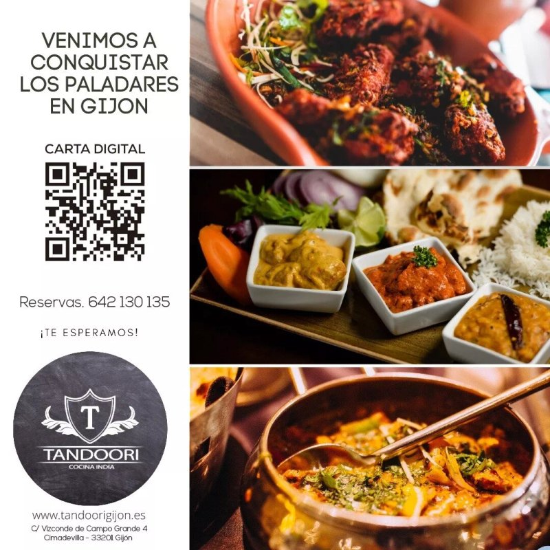 Restaurante Tandoori Cocina India en Gijon