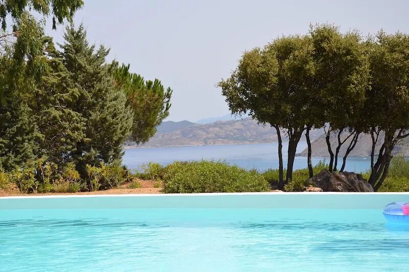 Lozari Belgodere: Villa overlooking the sea, with fantastic pool