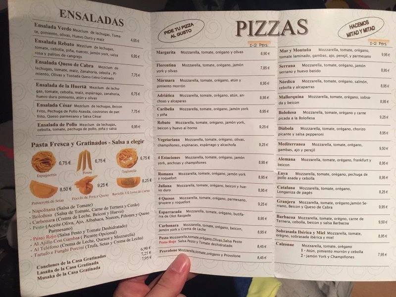 Pizzeria Restaurant Rebato