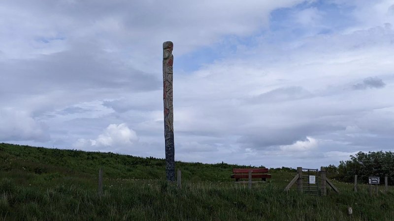 First Nations And Orcadian Totem Pole