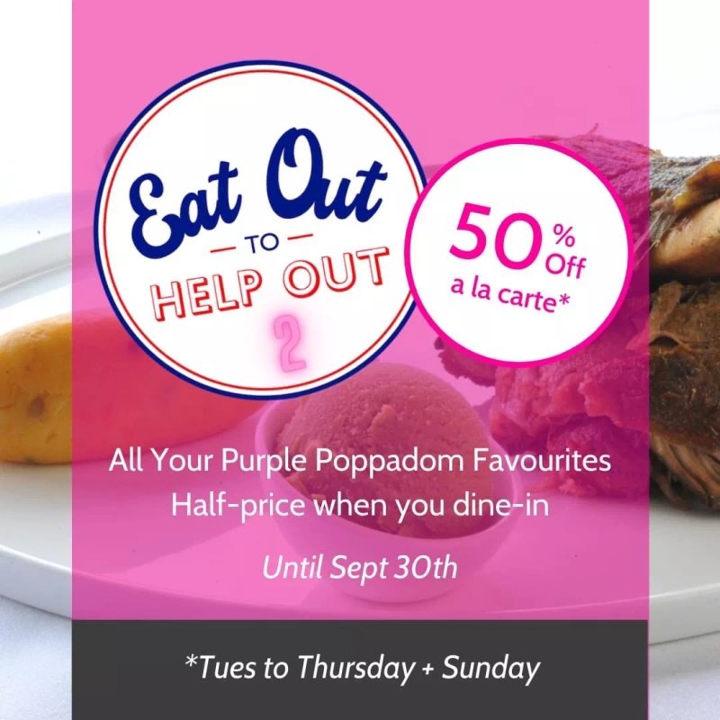 Purple Poppadom