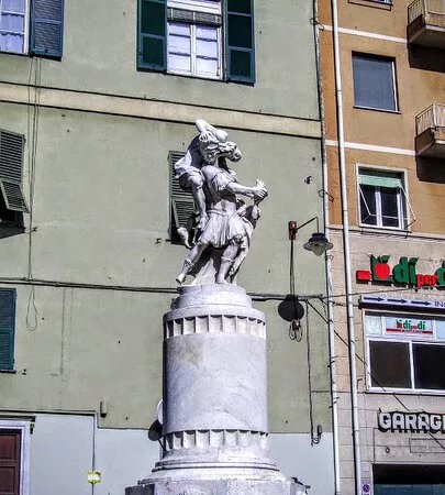 Barchile (fontana) Di Enea - Genova