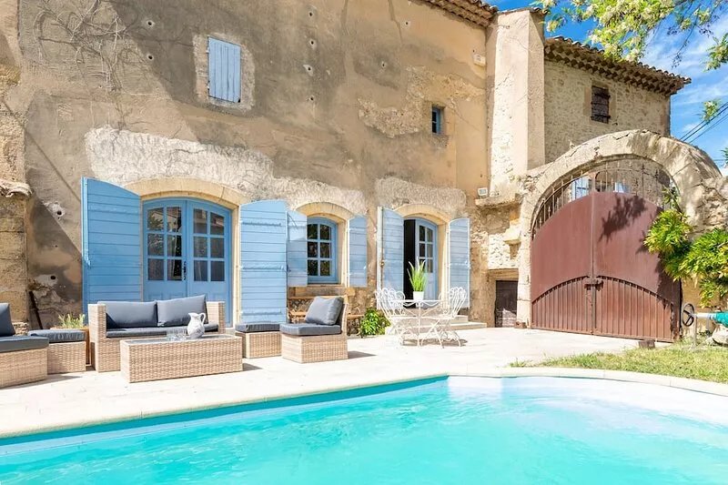An Authentic Provencal Village House With 3 Bedrooms and Private Pool