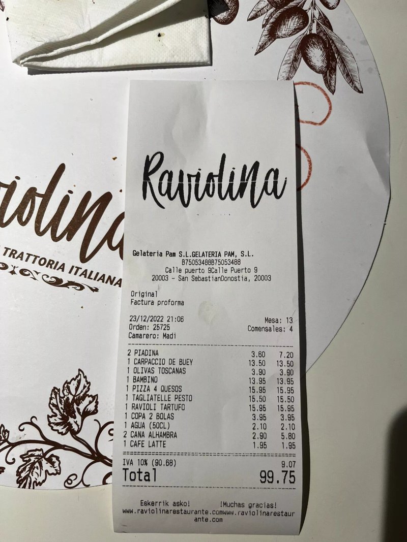 Restaurante Raviolina