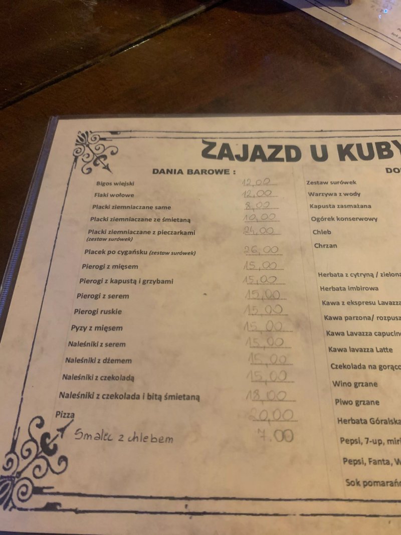 U Kuby - Restaurant