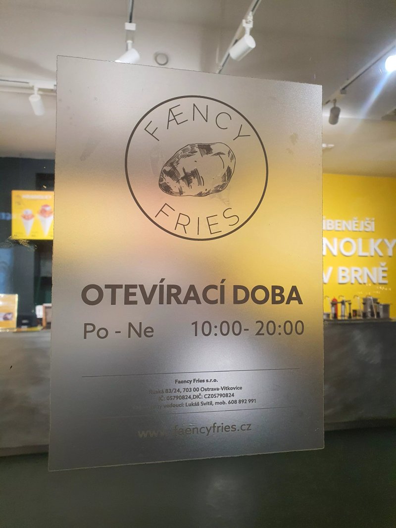 FAENCY FRIES Brno