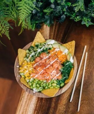 Hawaiian Poke Bowl - Antwerp Tower
