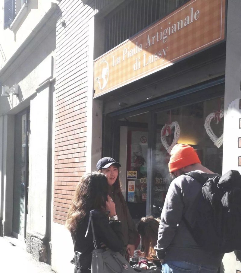 La piada artigianale di Lussy