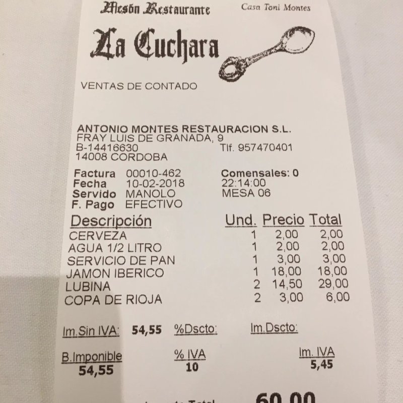 La Cuchara Centro Tony Montes