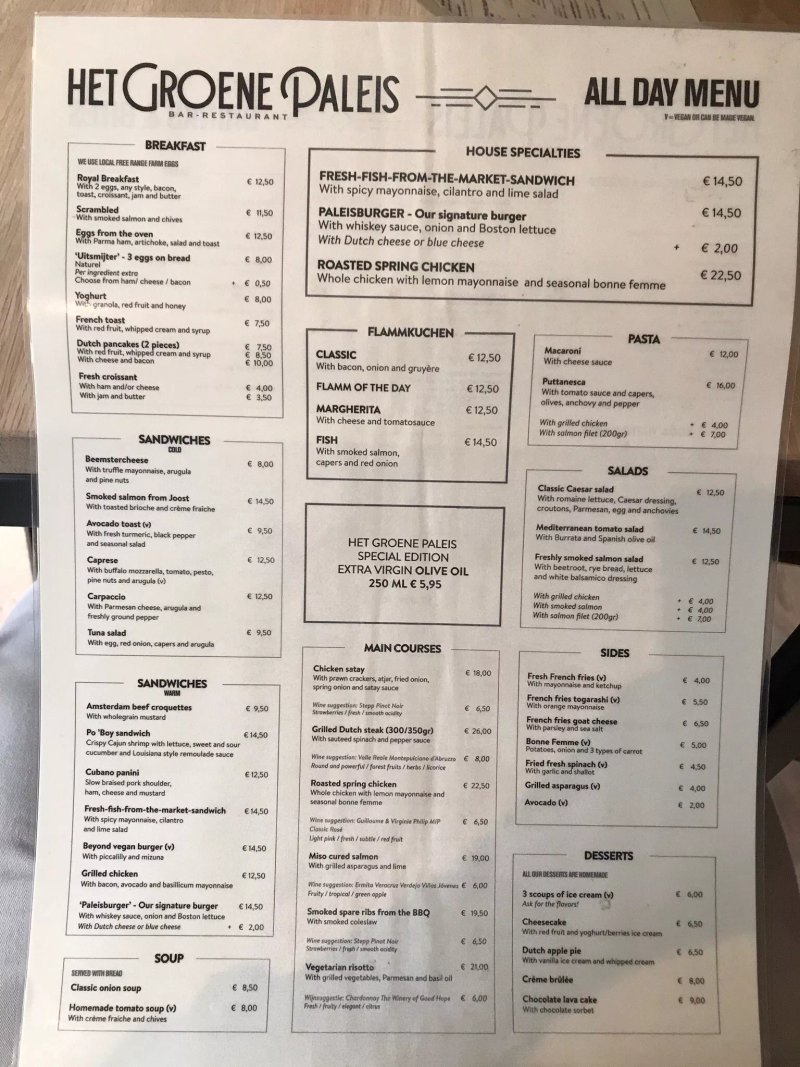 Bar-restaurant Het Groene Paleis