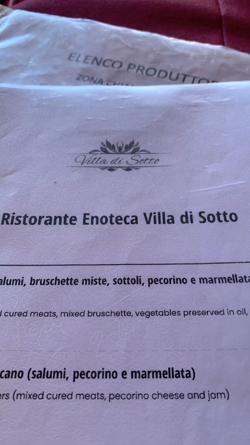 Ristorante Enoteca Villa di Sotto