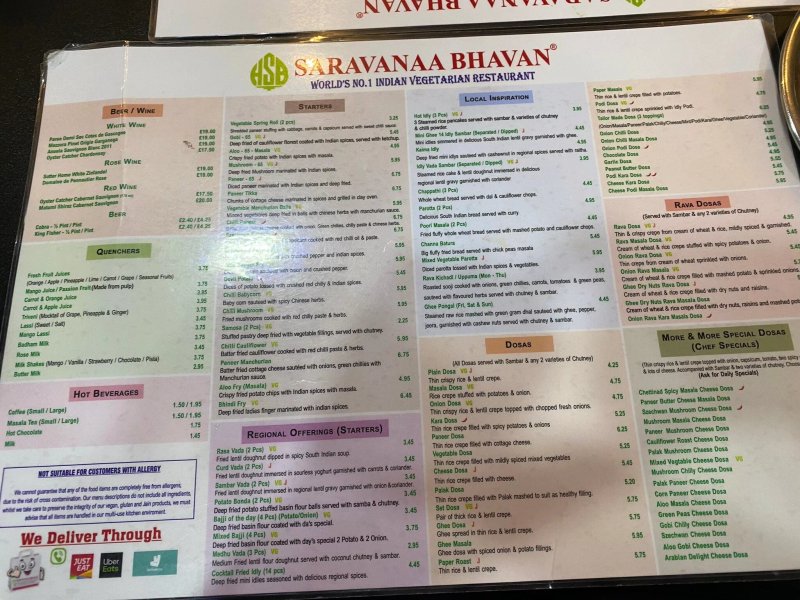 Saravanaa Bhavan East Ham