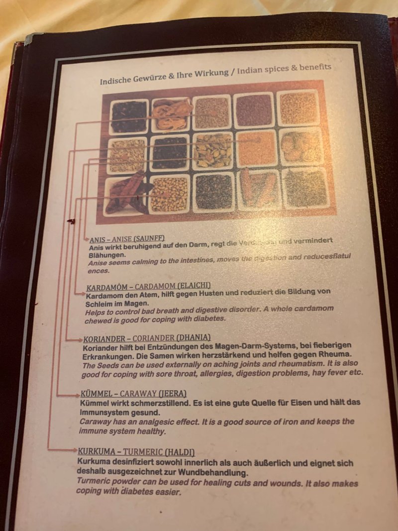 Indian Restaurant Taj Mahal