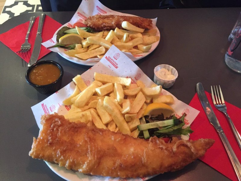Simpsons Fish and Chips