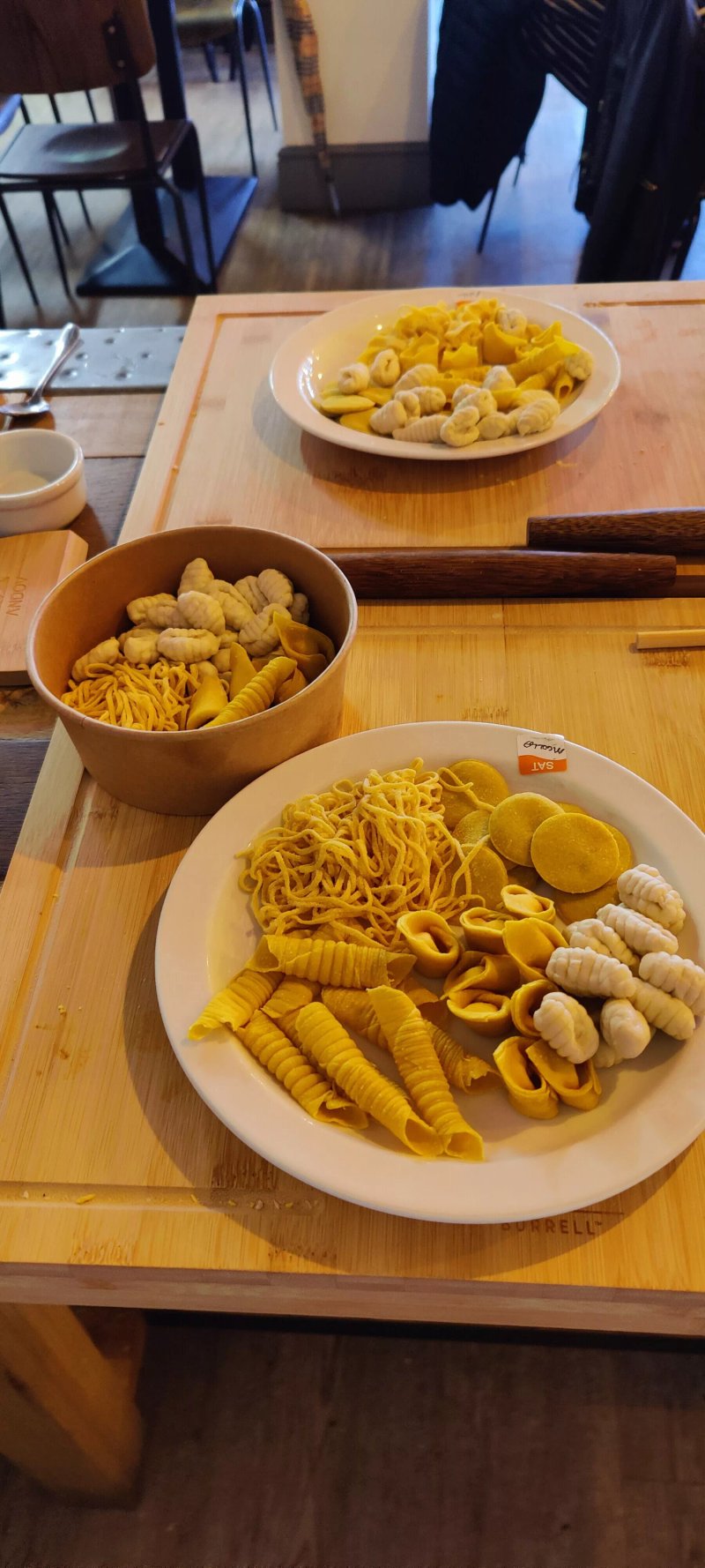 Zucchini Pasta Bar