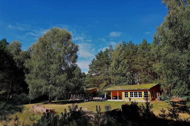 Holiday homes on a natural plot with a private beach on Lake Zootzensee
