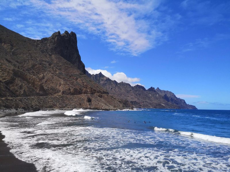 Roques de anaga y Casa Pepe