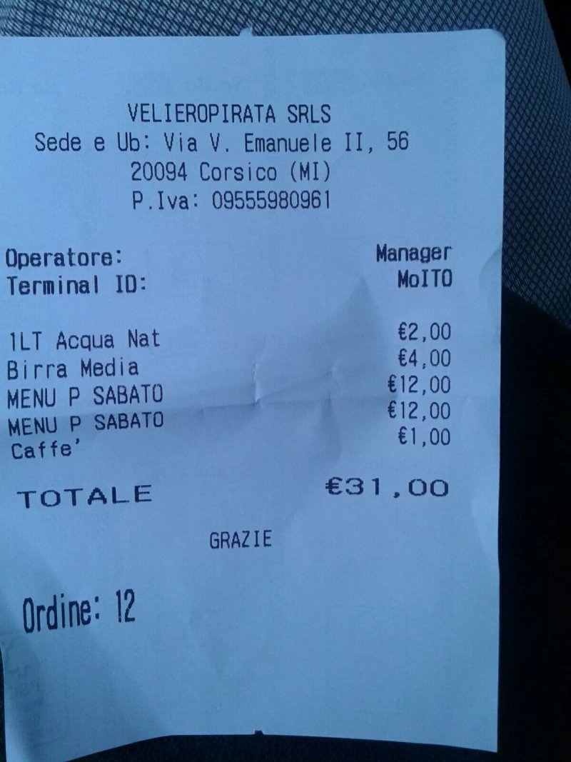Ristorante il Veliero Pirata